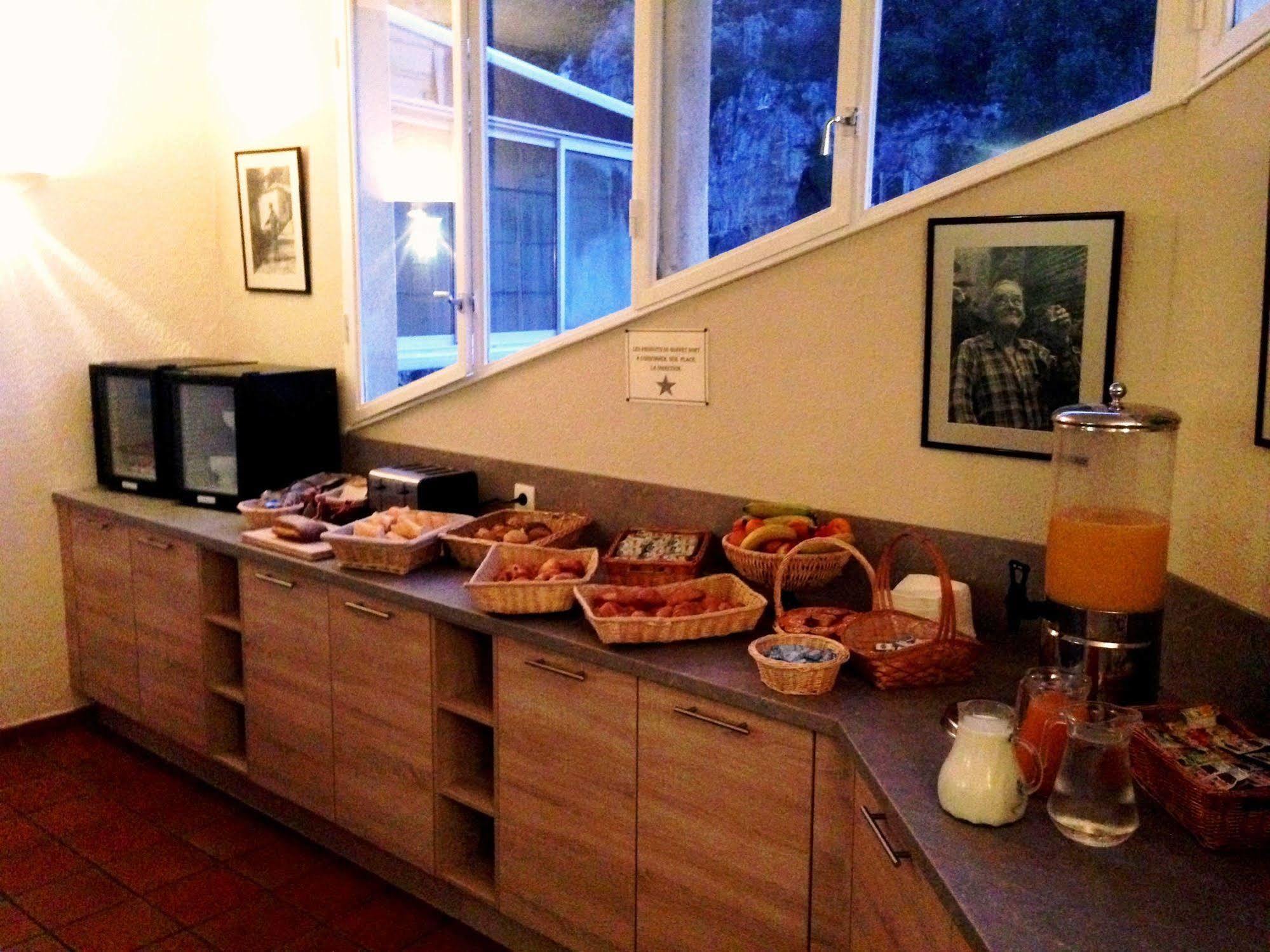 Hotel Restaurant Les Falaises 부지스 외부 사진